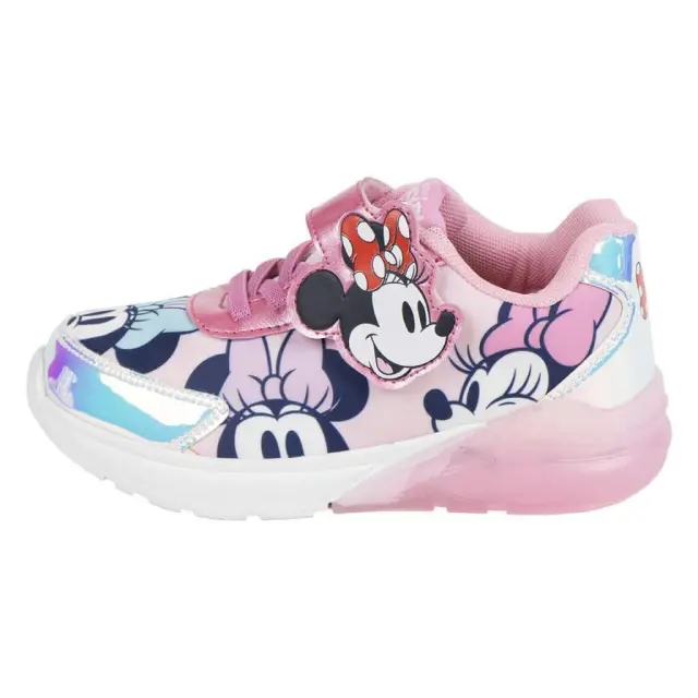 Cerda Παιδικά Sneakers Disney με Φωτάκια Ροζ 3