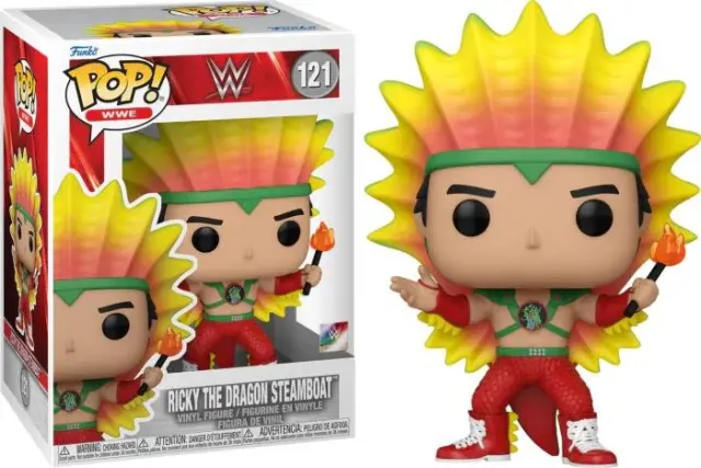 Funko Pop! WWE - Ricky the Dragon Steamboat #121 Figure
