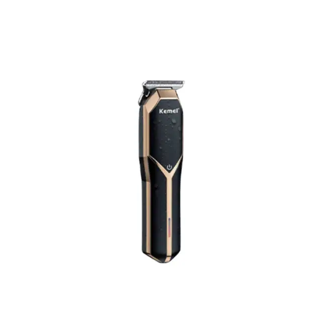Kemei Επαναφορτιζόμενη Κουρευτική Μηχανή Black/Gold KM-1451