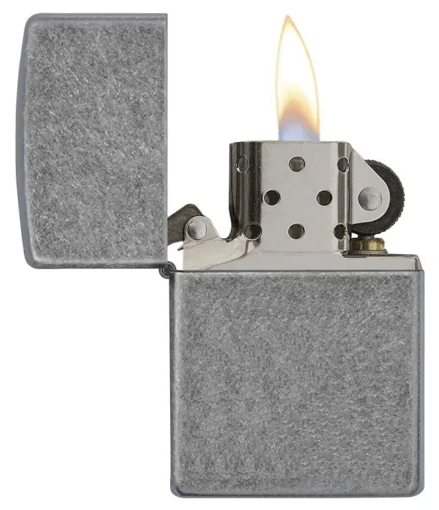 ZIPPO Αναπτήρας - 121FB Antique Silver Plate 3