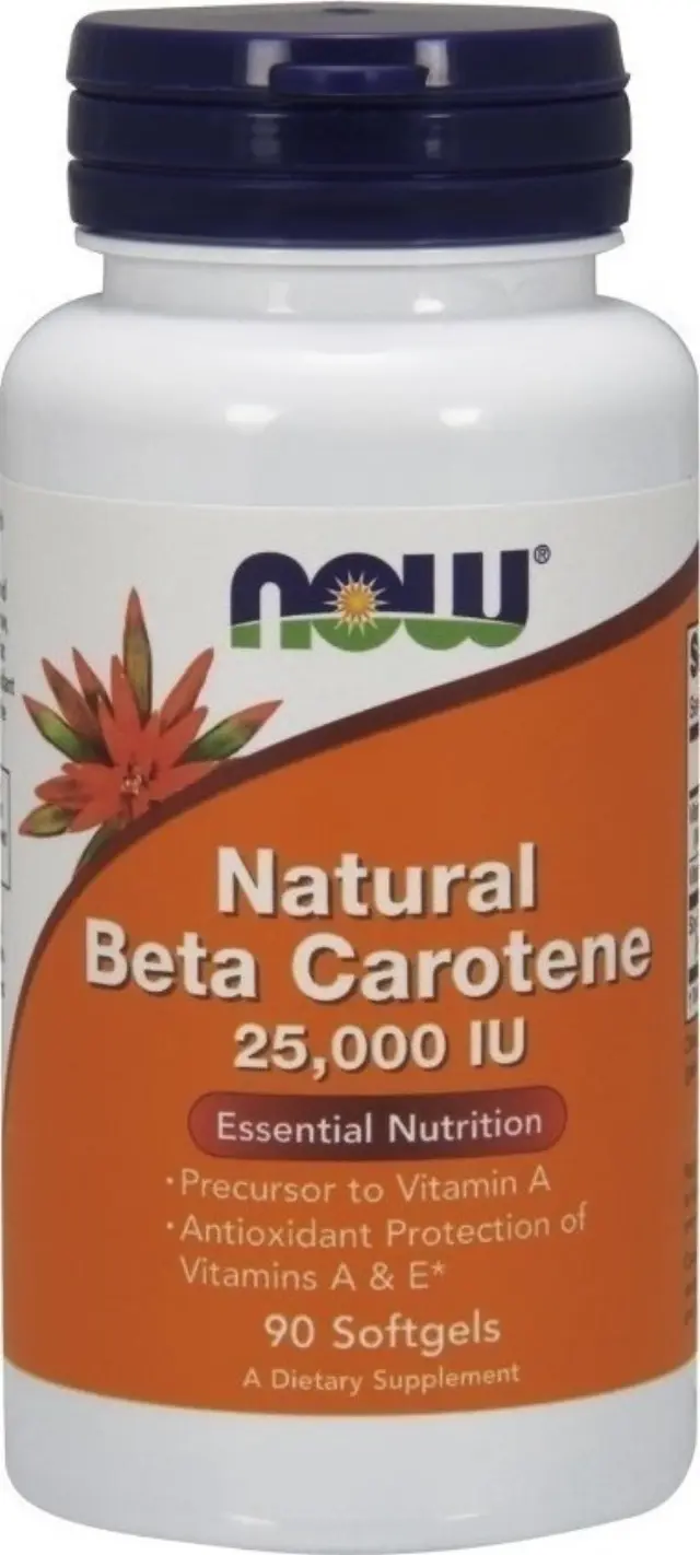 Now Foods Beta Carotene (Natural) 90 μαλακές κάψουλες
