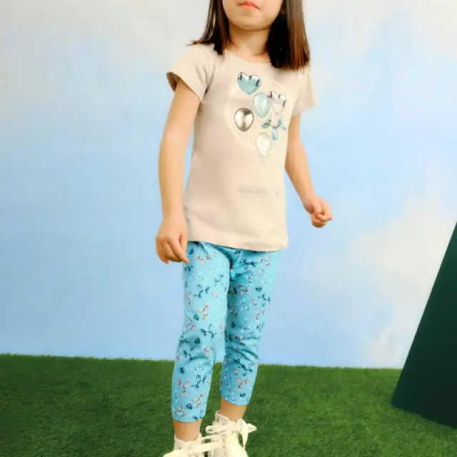 Mini 2 έως 10 ετών Κολάν σταμπωτό φυστικί