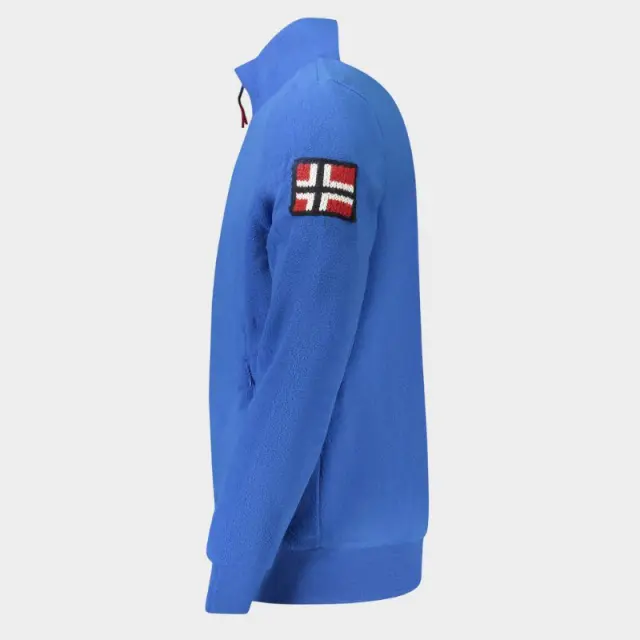 Norway Nautical School - Ανδρική Ζακέτα Φούτερ Fleece 859532-BLUETT Μπλε - 3XL 3