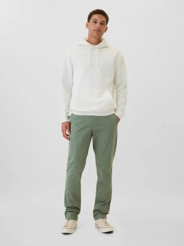 Modern Khakis Σε Γραμμή Slim Fit με GapFlex LAUREL WREATH GRN 17-6 - 32X34