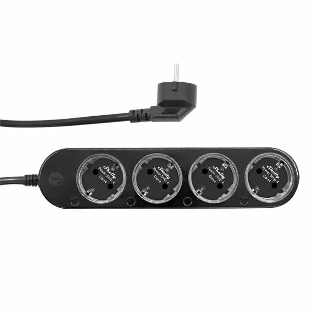 3800238070571 | Shelly Power Strip 4 Gen4 Black - EAN 3800238070571