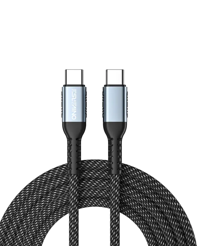 Oniverse Usb-C To Usb-C 100W Fast Charging Cable, 2 M - Black - PlayStation 5