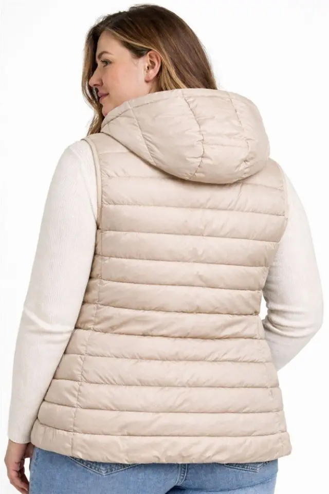 Μπουφάν αμάνικο, CARNEW TAHOE HOOD WAISTCOAT, Only-Carmacoma - M(46-48) 2
