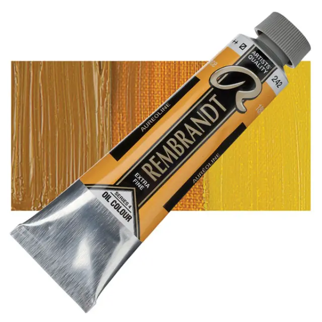 Λάδι Talens Rembrandt - 242 Aureoline - 40ml