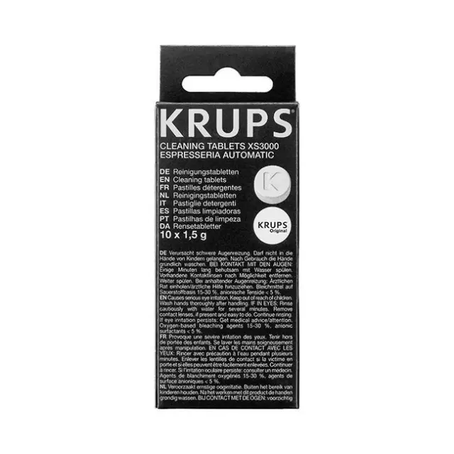 Krups XS3000 Καθαριστικό Αφαλάτωσης Καφετιέρας Καφετιέρας 10τμχ 2