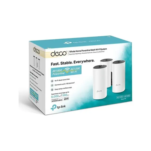 Tp-Link Router DECO P9 Wi-Fi System v1 (DECO P9(3-PACK)) 2