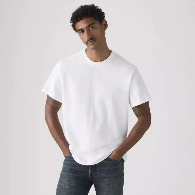 Ng Essential Tee Whites BRIGHT WHITE