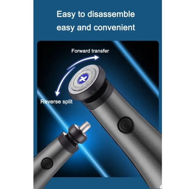 QIAOYANG Ξυριστική επαναφορτιζόμενη μηχανή mini - 2in1 mini shaver QA-TX26 4595 3