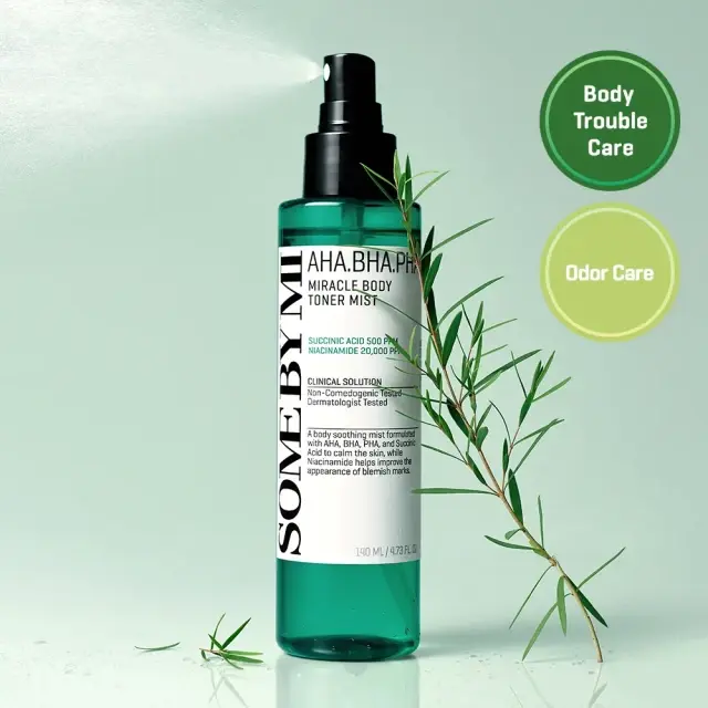 Some By Mi - Aha, Bha, Pha Miracle Body Toner Mist 140ml 2