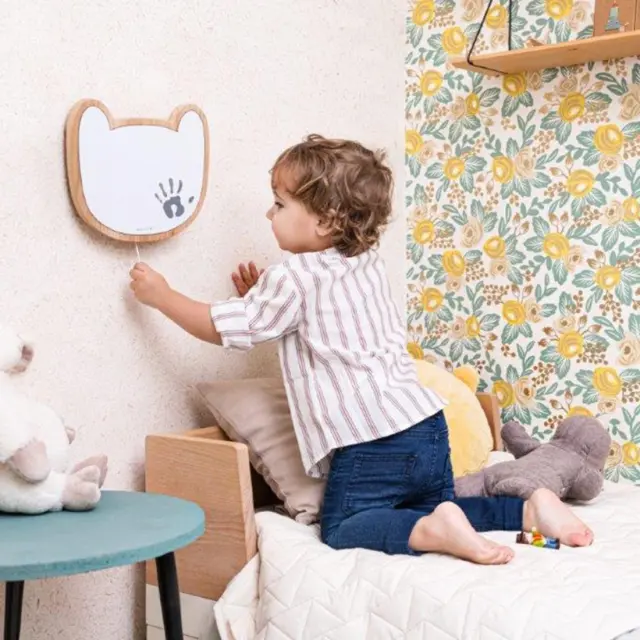 Μουσικό Κουτί Τοίχου Αποτύπωμα Baby Art Wooden BR75945 2