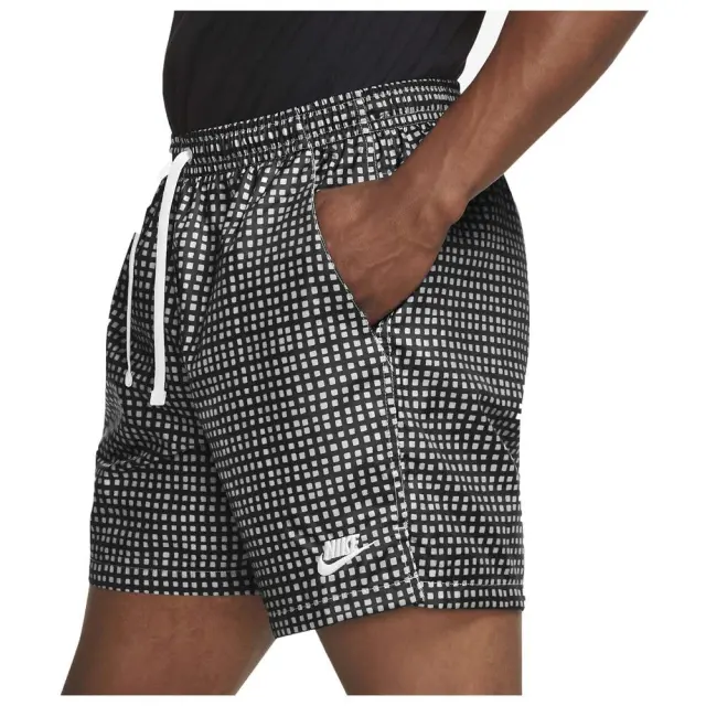 Nike Sportswear Woven Flow Short (DA0051-010) - Λευκό-Μαύρο - XL 3