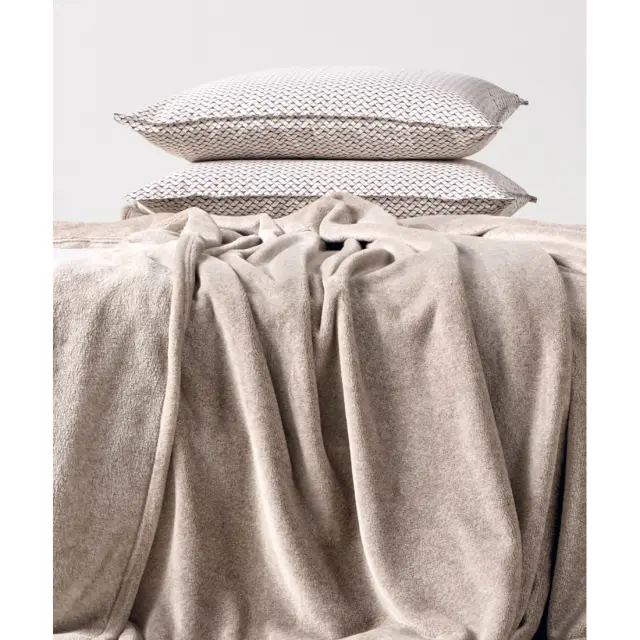Κουβέρτα Fleece Μονή Kentia Monica 26 Beige 160x220 2