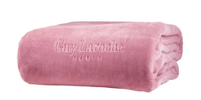 ΚΟΥΒΕΡΤΑ SMOOTH ΦΟΥΞΙΑ ΜΟΝΗ 160X220 Guy Laroche 3