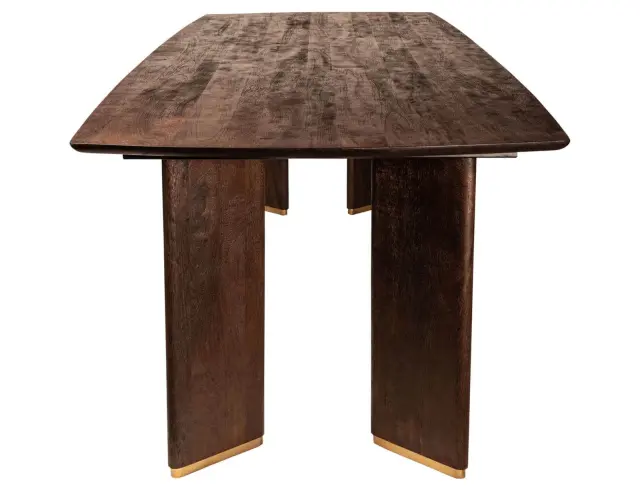 Τραπεζαρία Liber PTMD Luxury Living από Ξύλο Mango, με διαστάσεις 240x100x77cm - Brown - Δεν περιλαμβάνονται οι καρέκλες 2