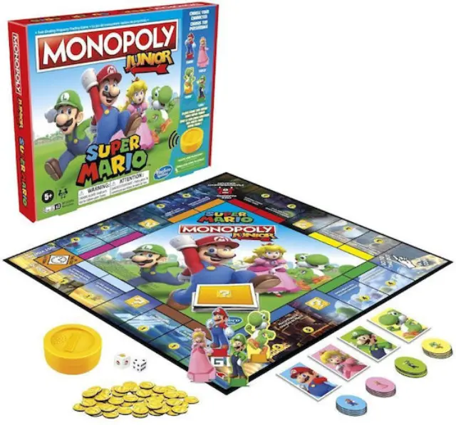 Hasbro Monopoly: Junior - Super Mario Edition (Greek Language) (F4817) 3