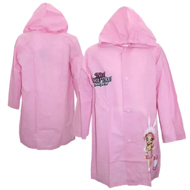Αδιάβροχο Raincoat Παιδικό με Κουκούλα Pink Nanana 8110023 - 6-7Y (116-122cm) 3