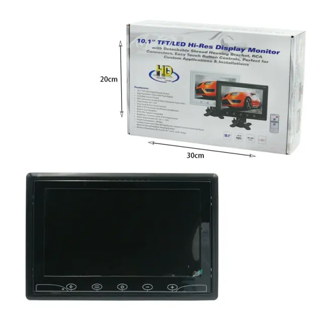 Οθόνη Αυτοκινήτου Monitor 10.1″ TFT/LED - TFT/LED Hi-Res Display Monitor 014440 3