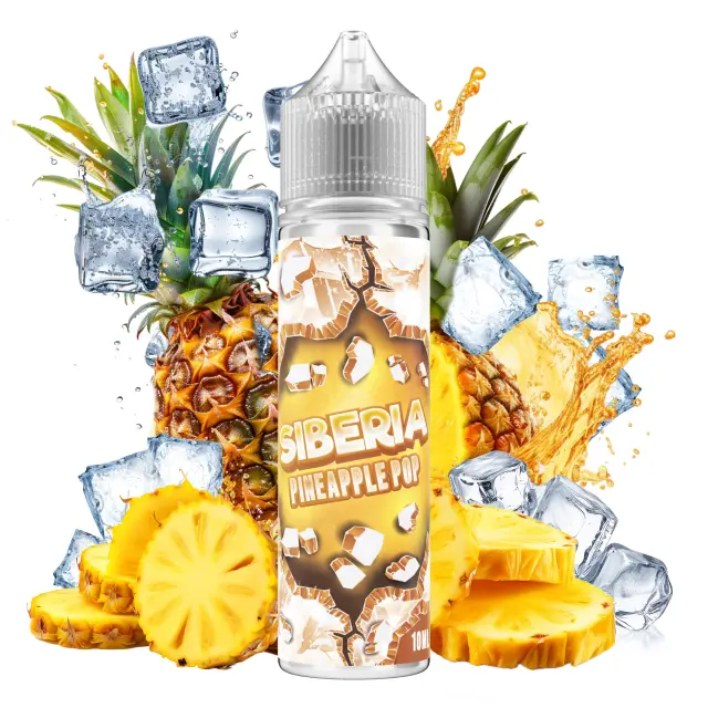 Pineapple Pop 10ml (60ml) - Siberia Flavorshots