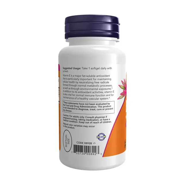 Now Foods Vitamin E-400 With Mixed Tocopherols 3