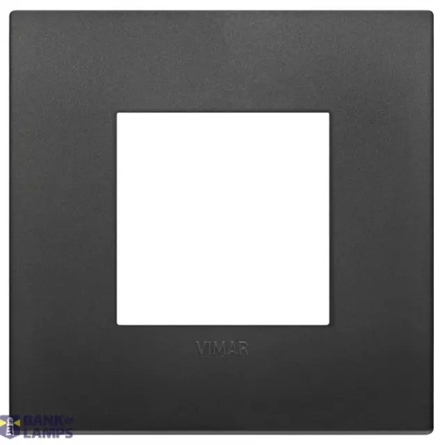 Classic plate 2M technopolymer black