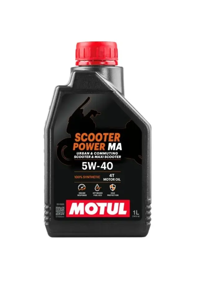 5W40 MOTUL 4Τ ΜΟΤΟ SCOOTER POWER MA