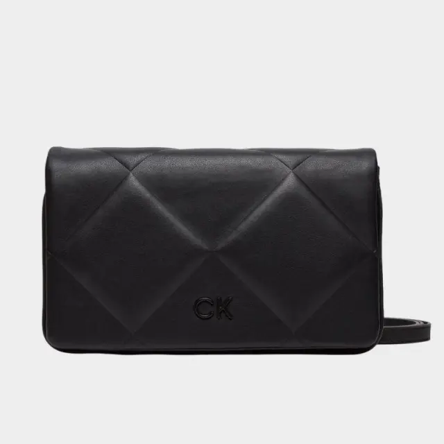 Calvin Klein - Γυναικεία Τσάντα Ck Quilt Shoulder K60K611759-BEH Μαύρο