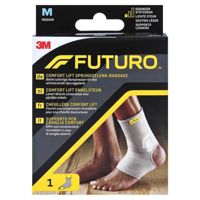 3M Futuro Ελαστική Επιστραγαλίδα Comfort Lift 1 Τεμάχιο 76582