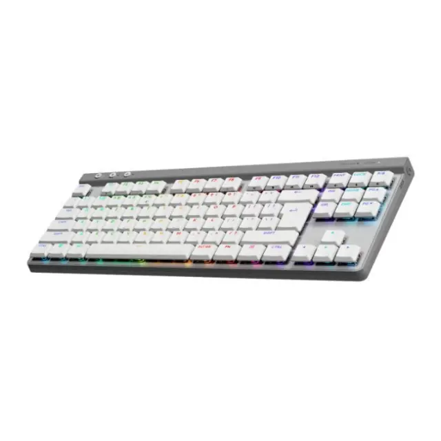 Logitech Gaming Keyboard G515 Lightspeed TKL GL Tactile Switches Wireless RGB White US-Layout (920-012539) 2