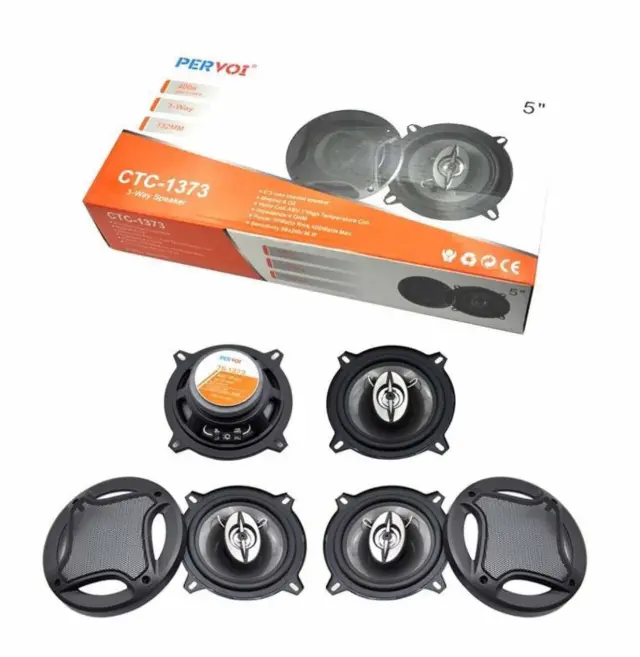 Σετ Ηχεία Αυτοκινήτου CTC-1373 6.5" με 30W RMS (Midrange) 2