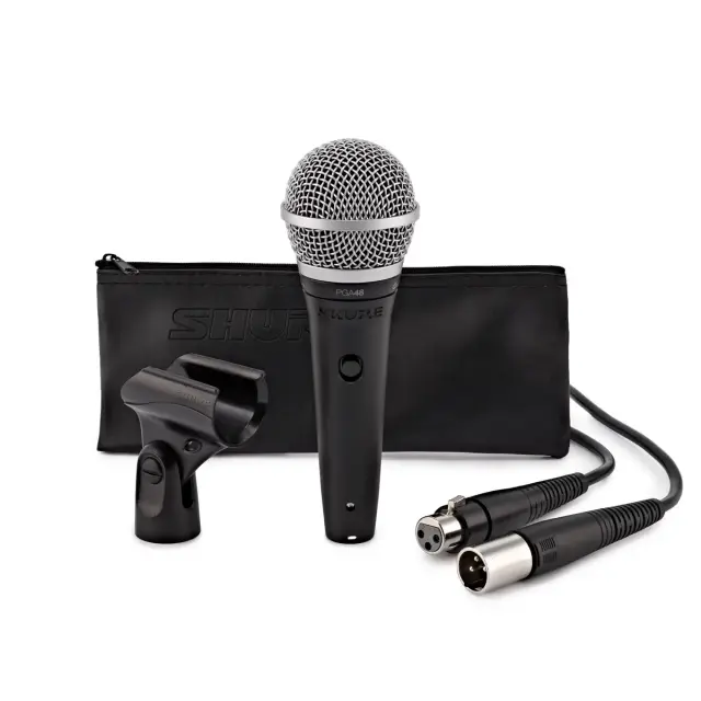 Shure PGA48 Δυναμικό Μικρόφωνο Home Πακέτο