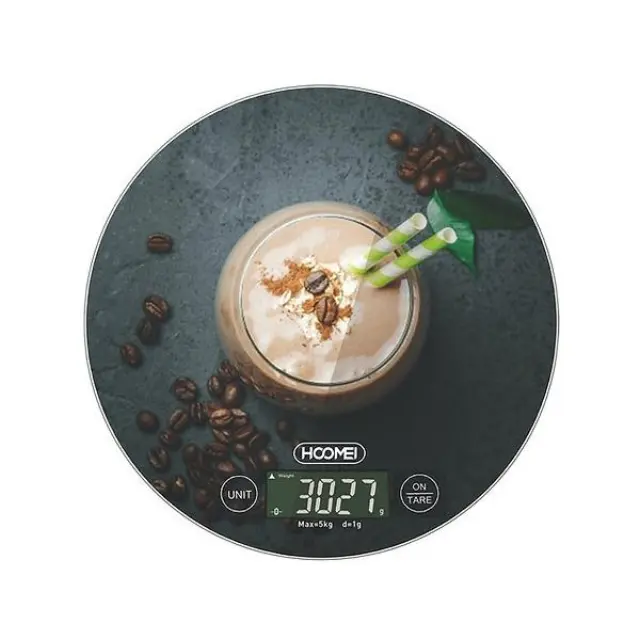 Ψηφιακή Ζυγαριά Κουζίνας 1gr/5kg Μαύρη Hoomei HM-1248R
