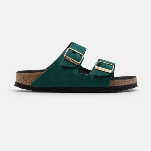 Birkenstock Πέδιλα Γυναικείο Textile/Ύφασμα Πράσινο BIR/ARIZONA TEX 1019850 GREEN - 36