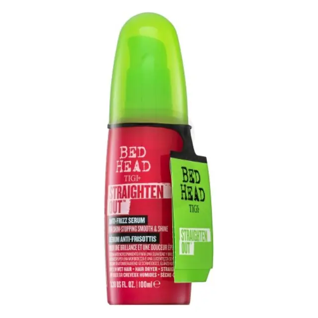 Tigi Bed Head Straighten Out Anti-Frizz Serum smoothing serum for coarse and unruly hair 100 ml