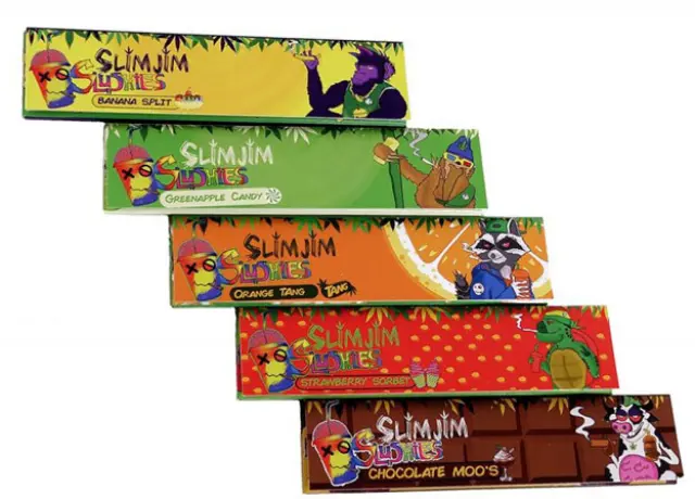 Slim Jim Χαρτάκια King Size Slim 32φ. - Banana Split 2