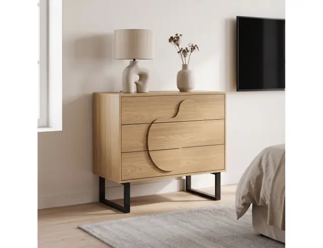 Συρταριέρα Calypso Home Deco Factory με διαστάσεις 90x49x79cm HD0430