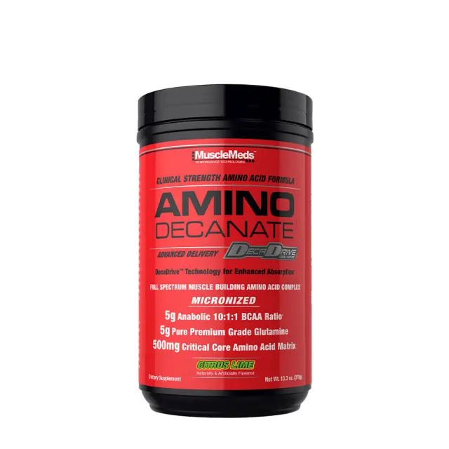 MuscleMeds Amino Decanate Citrus Lime, 360 g