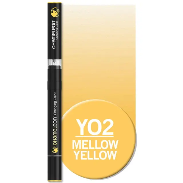 Διπλός Μαρκαδόρος Chameleon - YO2 Mellow Yellow