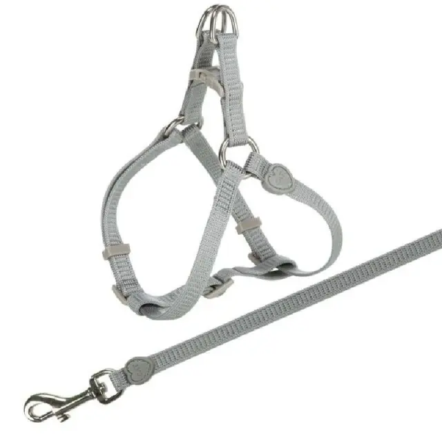 Trixie Premium One Touch Σαμαράκι & Οδηγός Γάτας με Λουρί 26–37cm/10mm 3