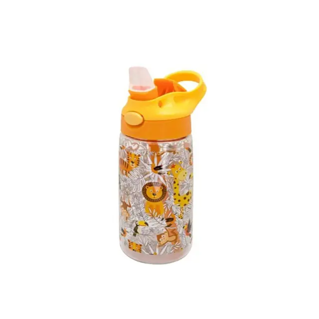 Nerthus Παιδικό Παγούρι (450ml) με καλαμάκι: Lion