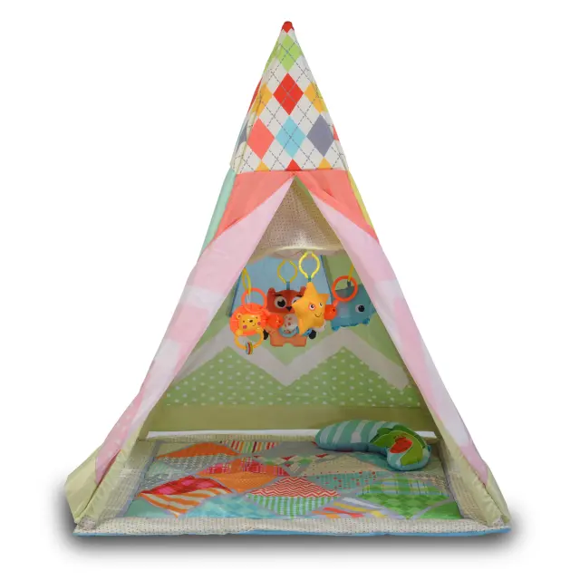 Γυμναστήριο-Χαλάκι-Σκηνή Playmat Baby Tipi Red (107992)