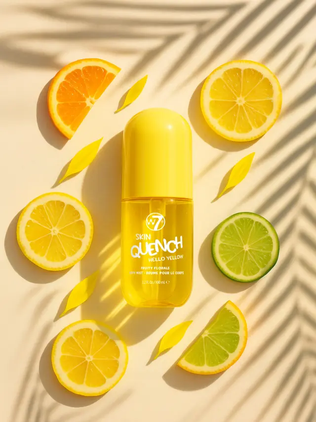 Hello Yellow Skin Quench Body Mist 100ml W7 3