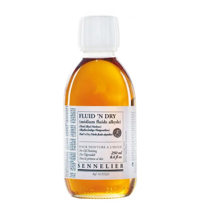 Sennelier Fluid n Dry Alkyd Medium - 250ml