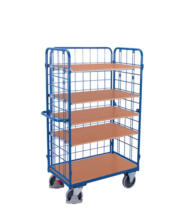 Variofit sw-800.305 Τρόλεϊ Μεταφοράς 5 Επιπέδων για Φορτίο Βάρους ως 500kg