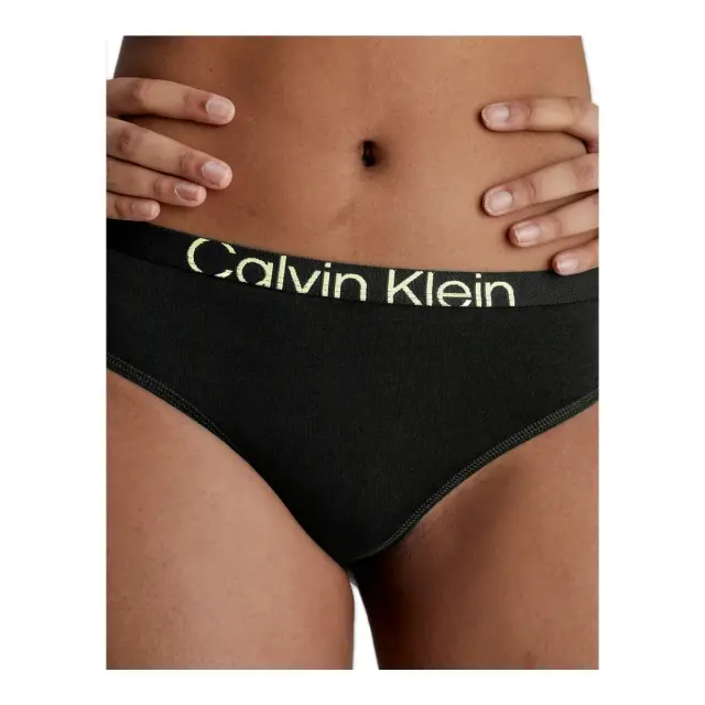 Calvin Klein Γυναικείο String Thong Future Shift, Χρώμα Μαύρο - L 3