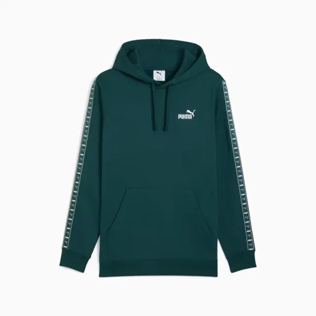 Puma Essentials Tape Fleece Hoodie (684675-75) - Πράσινο - M