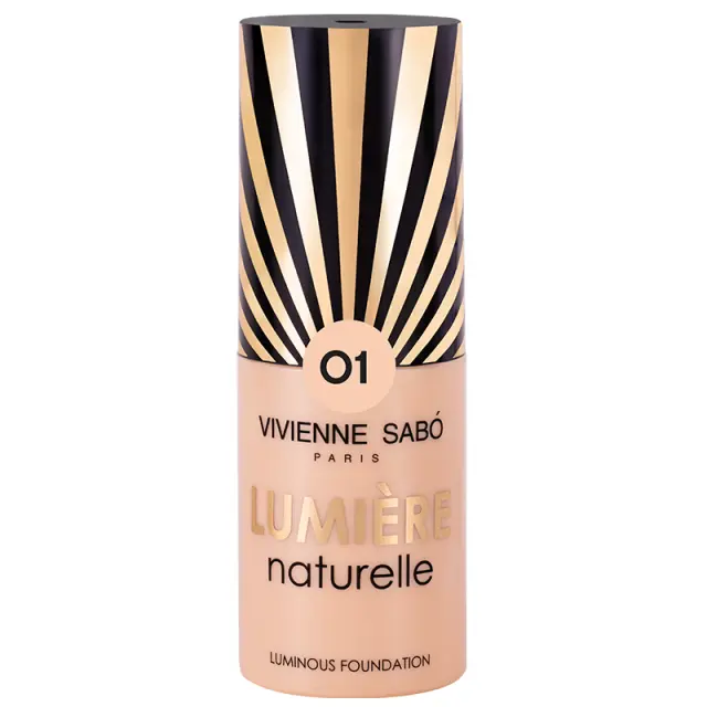 Vivienne Sabo Luminous Foundation Naturelle 25ml | Απόχρωση 01 Natural Beige